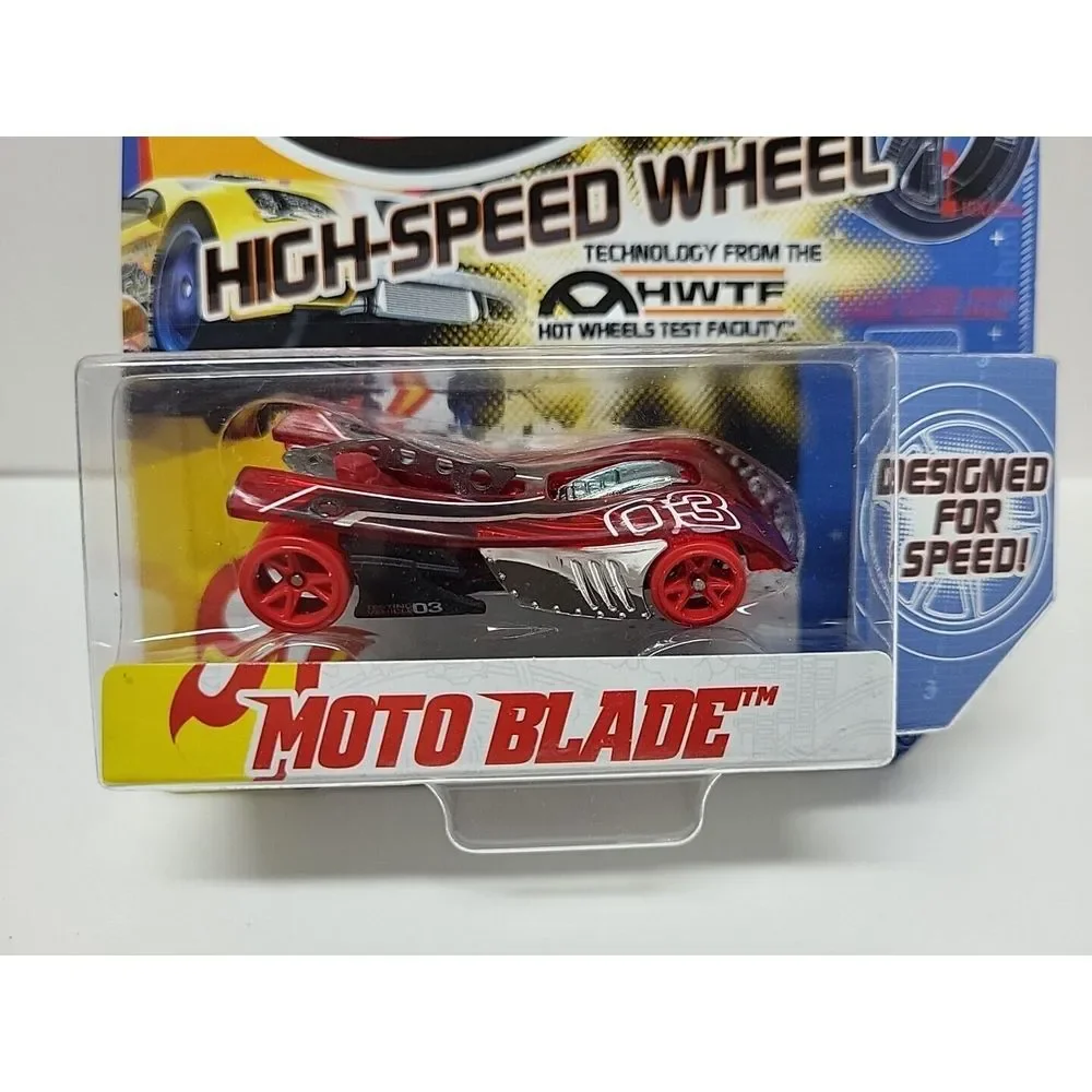 2011 Hot Wheels Team HW High-Speed Wheel Moto Blade :‎ Red 1:64